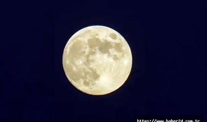 Yılın son Süper Ay'ı yükseliyor
