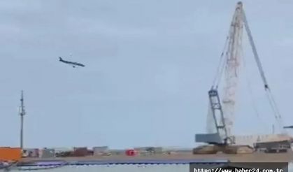 Kazakistan'da uçak düştü!