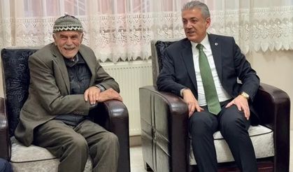 Mardin Valisi'nden Şeyhmus Amca'ya ziyaret