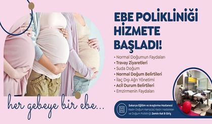 SEAH’ta Ebe Polikliniği hizmete başladı
