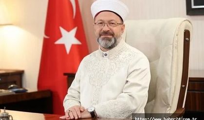 Diyanet İşleri Başkanı Erbaş'tan üç aylar mesajı