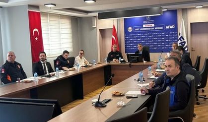 Manisa olası afetlere karşı hazırlanıyor
