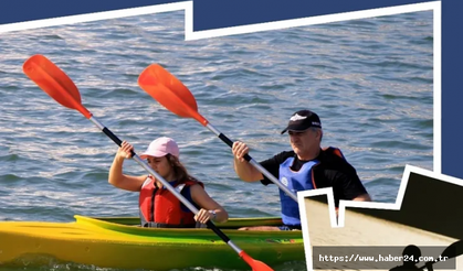 İzmir'in gençleri su sporlarıyla ücretsiz tanışıyor
