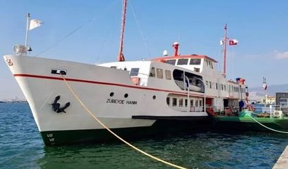 İzmir limanında 'Zübeyde Hanım' ziyarete açıldı