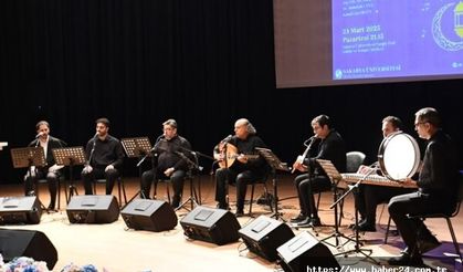 Sakarya Üniversitesinde Ramazan İlahileri Konseri