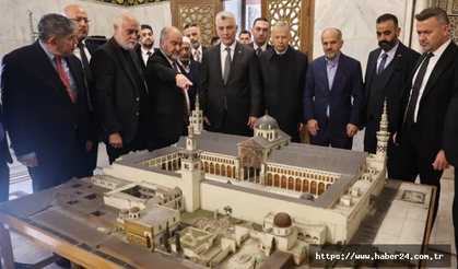 Bakan Bolat’tan Şam'da ikinci gün
