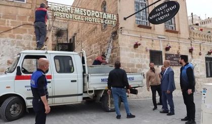 Mardin Midyat’ta tarihi doku korunuyor