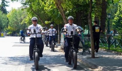 Eskişehir’de bisikletli zabıta dönemi başladı