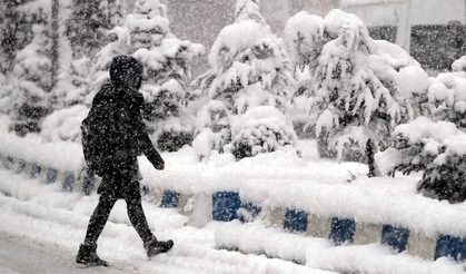 Meteoroloji'den 16 il için kuvvetli kar yağışı uyarısı