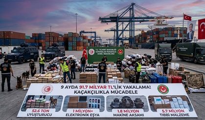 Gümrüklerde Kaçakçılığa Geçit Yok: 91,7 Milyar Liralık Dev Operasyon