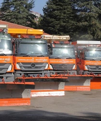 Karayolları Beypazarı 43. Şube Şefliği Kış sezonunu başlattı