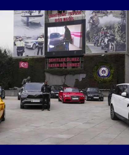 İstanbul’da lüks otomobil operasyonunda 14 kişi gözaltına alındı