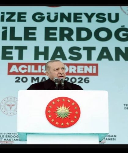 Cumhurbaşkanı Erdoğan’dan Güneysu’da hastane açılışı
