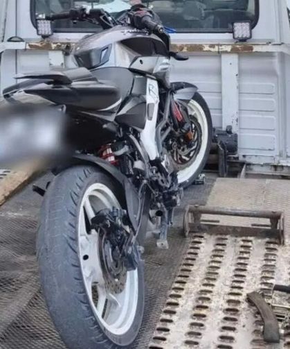 "Dur" ihtarına uymayan motosikletliye 285 bin lira ceza