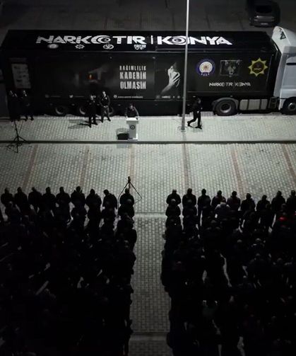 Konya’da Dev Uyuşturucu Operasyonu: 55 Şüpheli Yakalandı
