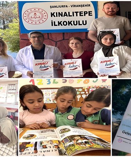 Şanlıurfa Kınalıtepe İlkokulu Kınalı İzler Dergisi Yayında