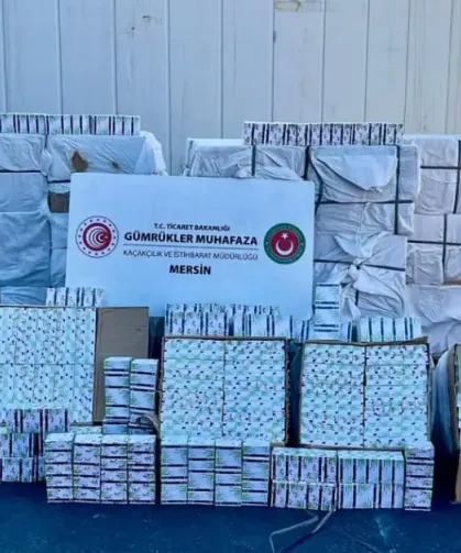 Mersin Limanı'nda 5 milyar liralık kaçak ilaç operasyonu
