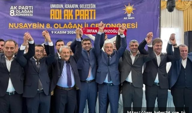 AK Parti Mardin kongrelerini tamamladı