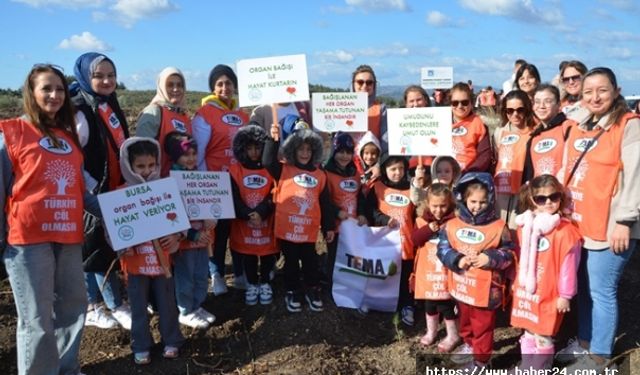 BURSA 'HER FİDAN ORMANA, HER ORGAN HAYATA DÖNÜŞSÜN'