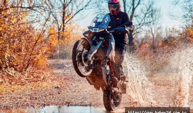 Macera motosiklet tutkunları Kemer'de yarışacak