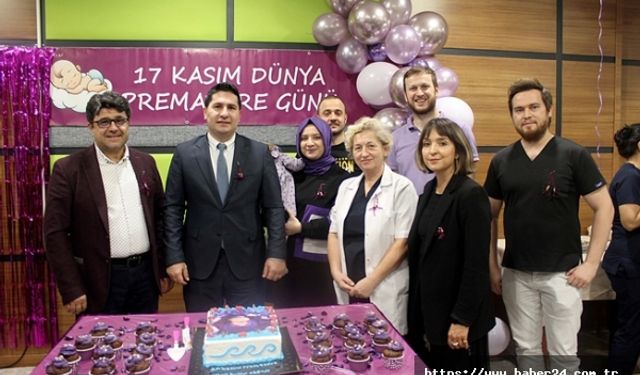 Prematüre bebeklere mor destek
