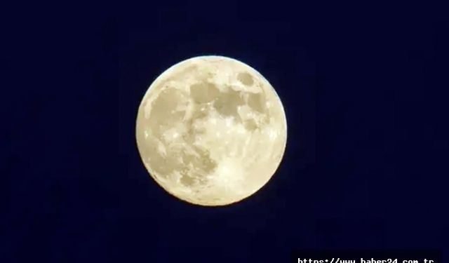Yılın son Süper Ay'ı yükseliyor
