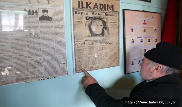 87 yıl önce hazırlanan duvar gazeteleri tarihe ışık tutuyor