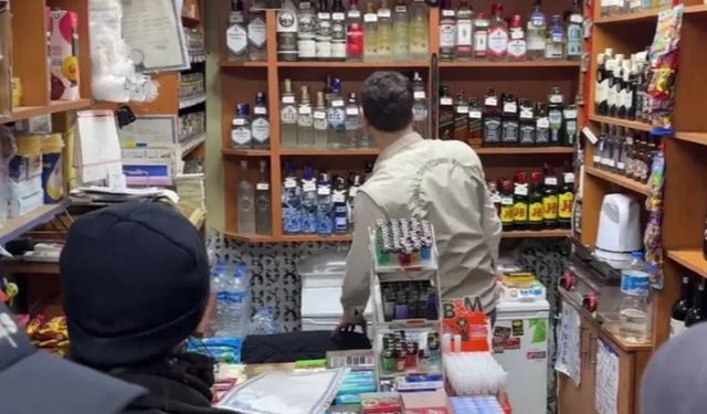İstanbul'da sahte-kaçak alkol ile etkin mücadele sürüyor
