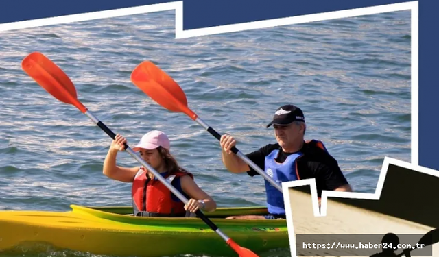 İzmir'in gençleri su sporlarıyla ücretsiz tanışıyor