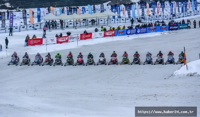 2025 Dünya Kar Motosikleti Şampiyonası Erciyes'te yapılacak