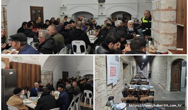 Kaymakam Özyiğit, Çoban Mustafa Paşa Külliyesi’nde İftar Sofrasına Katıldı