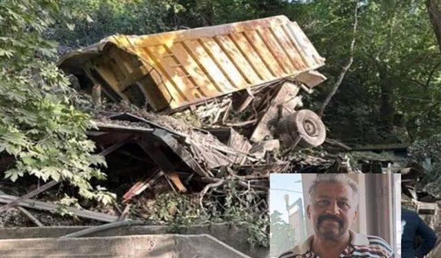 Hafriyat Kamyonu Harbiye Şelalelerine Uçtu: 1 Ölü