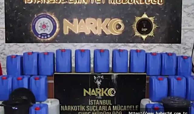 İstanbul’da Uyuşturucuya Büyük Darbe: 801,5 Kilo Metamfetamin Ele Geçirildi!
