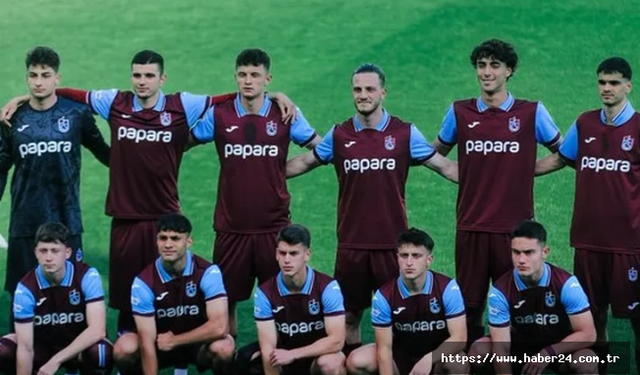 Trabzonspor U19, UEFA Gençlik Ligi'nde 2. oldu!