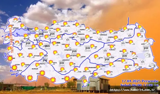 Trakya ve Ege için toz taşınımı uyarısı!