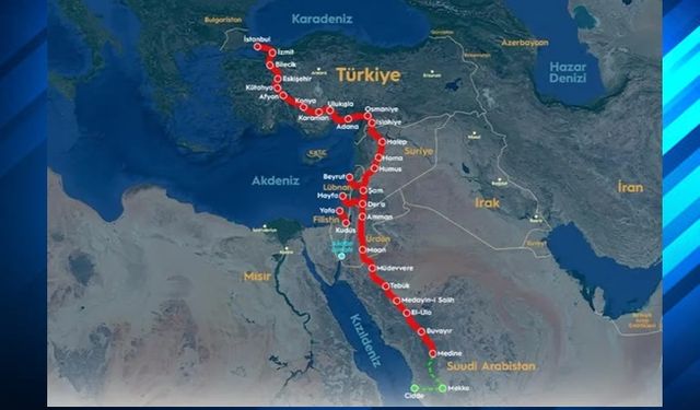 Hicaz Demiryolu’nda 30 kilometrelik eksik hat tamamlanıyor