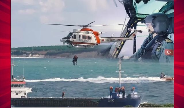 İlk kadın helikopter pilotu 7 denizciyi kurtardı! Tarih yazdı