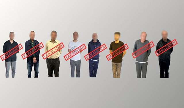 Kırmızı Bültenle Aranan 6, Ulusal Seviyede Aranan 2 Suçlu Türkiye’ye Getirildi