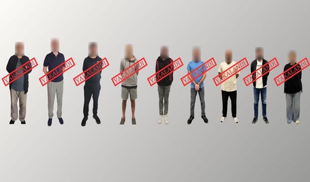 Kırmızı Bültenle Aranan 9 Şüpheli Yurtdışında Yakalandı