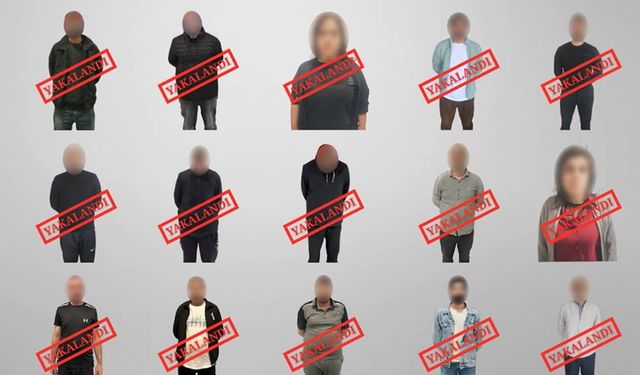 13'ü kırmızı bültenle aranan 15 şüpheli Türkiye'ye getirildi!