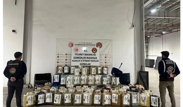 Gümrükler Muhafaza ekiplerinden sınır kapılarında dev operasyon