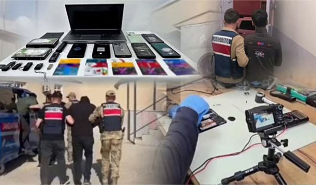 Siber suçlara yönelik operasyonlarda 61 şüpheli gözaltında