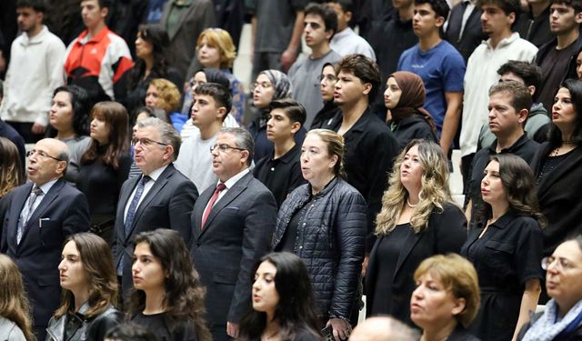 GTÜ’de 10 Kasım Anma Programı Gerçekleştirildi