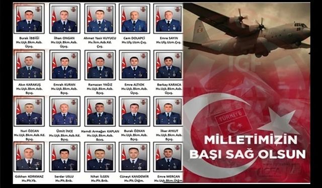 MSB şehitlerimizin kimliklerini paylaştı