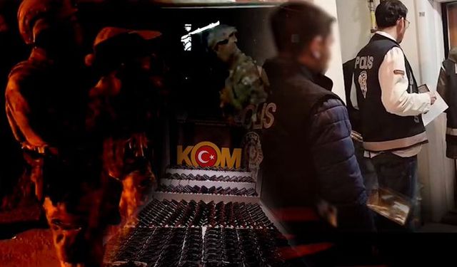 41 İlde Silah Kaçakçılığı Operasyonu: 135 Şüpheli Yakalandı