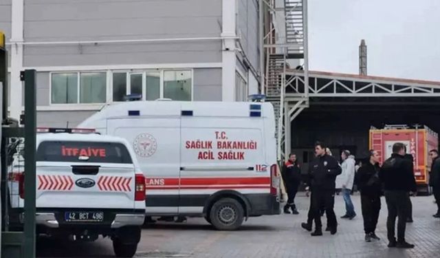 Konya’da şekerleme fabrikasında patlamada 2 işçi yaralandı