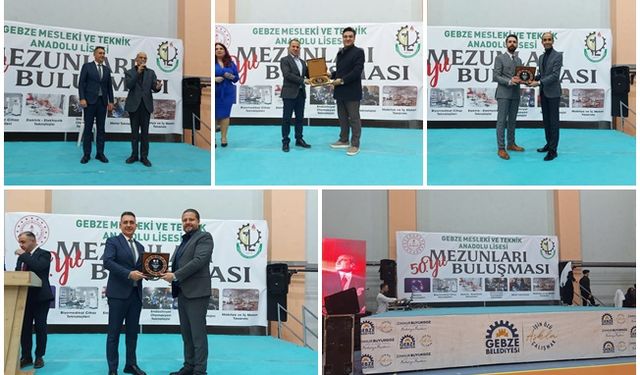 Gebze Mesleki ve Teknik Anadolu Lisesi mezunları bir araya geldi