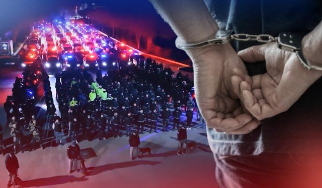 Cumhuriyet tarihinin en büyük narkotik operasyonu: 641 gözaltı