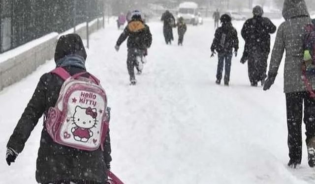 İstanbul'da okullara 1 gün kar tatili arası!