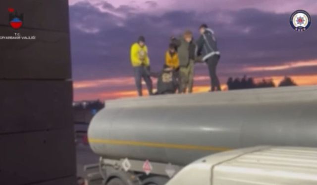 Diyarbakır’da Atık Tankerinden 32 Kaçak Göçmen Çıktı